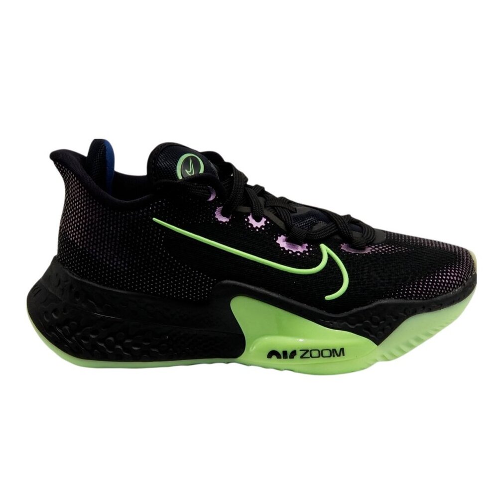 Nike Air Zoom BB NXT Dangerous Mens 4.5 Black Green Basketball‎ Shoes CK5707-001